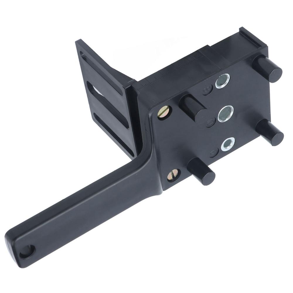 Portable Woodworking Dowel Jig Handheld Hole Locator Tool Self Centering Jig For Carpenter