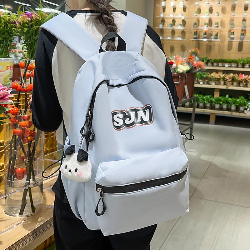 Kindergarten Schoolbag Elementary School Girl Junior High School Student Splicing Boy Children Small Backpack