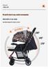 Ultra-light Foldable Four-wheel Baby Stroller for Newborns - Portable Pocket Design