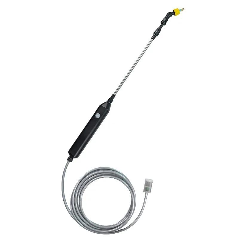 USB Rechargeable Portable Electric Sprayer with 2/4 Mist Nozzles Electric Garden Sprayer with Telescopic Handle for Lawn Garden