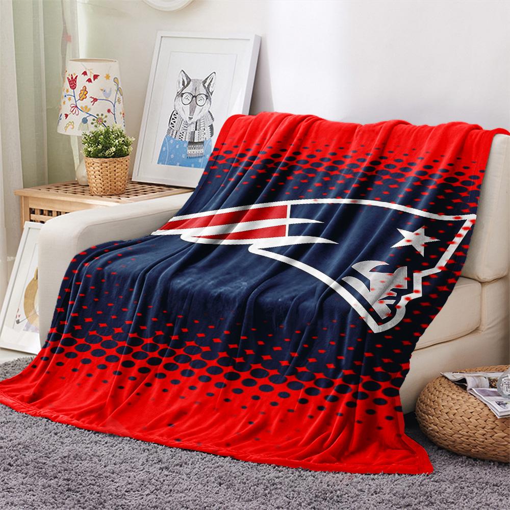 New England Patriots2 Flannel Blanket, High Quality Comfortable for All Seasons, Home Decor, Warmth and Comfort