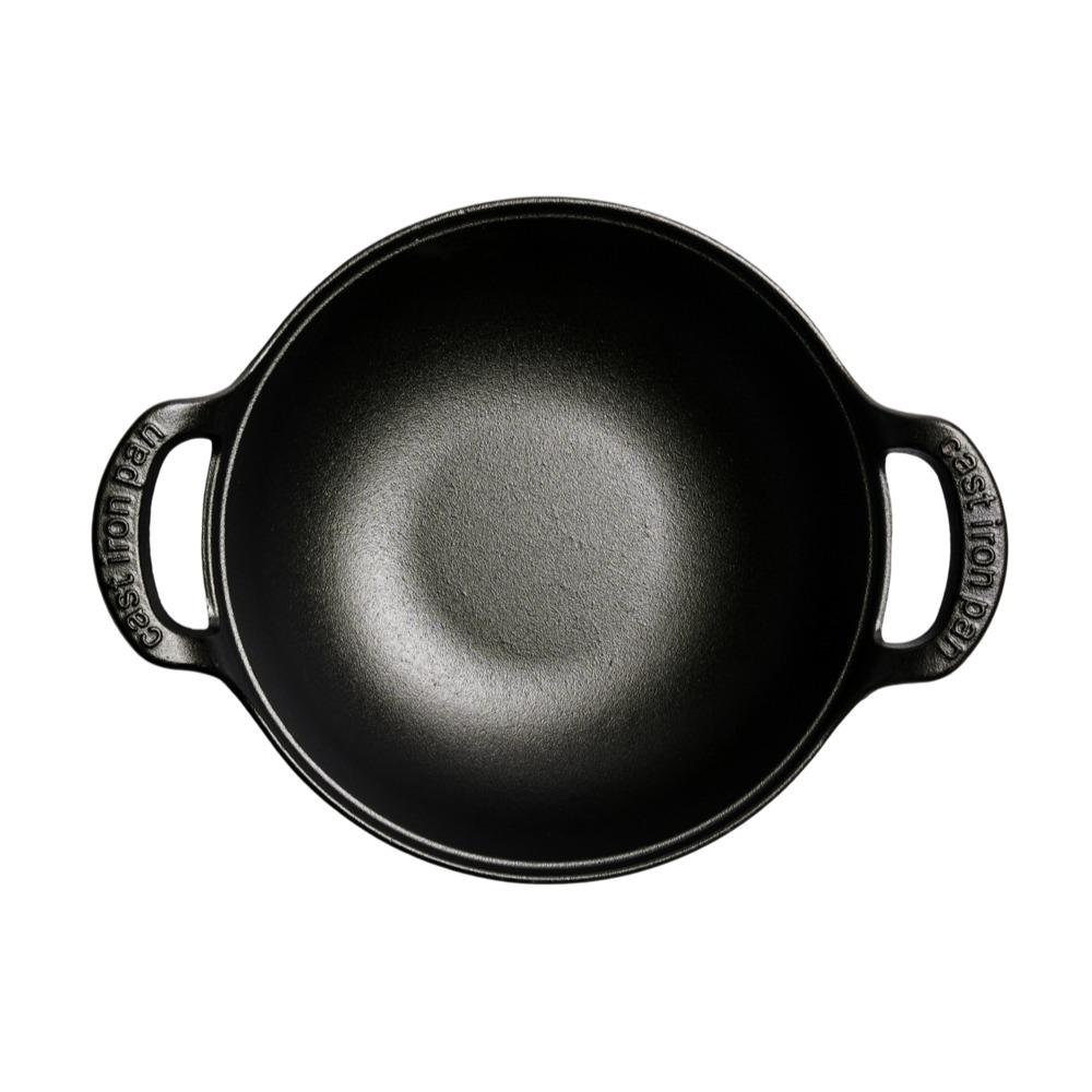 Thickened Cast Iron Double-Ear Stew Pot & Non-Stick Frying Pan