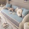 Sofa Cushion Four Seasons Universal Pure Cotton Cushion Simple Modern Nordic Cotton Non-Slip Sofa Towel Cover Cloth Cushion Summer