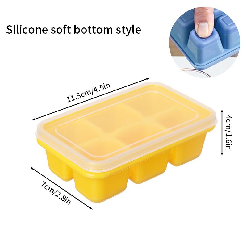 30 Grids Pressing Ice Cube Tray Block Mold Press Ice Making Mold Summer Ice Maker Tool Household Sealed Ice Maker Kitchen