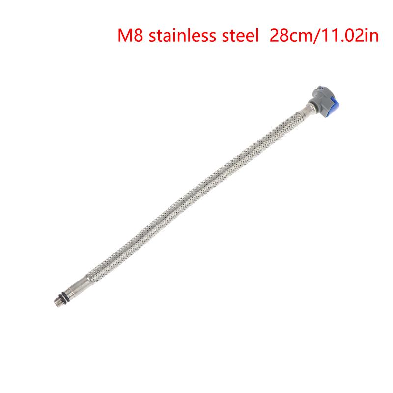 M8 Erstatningskran Slange Hurtigkobling Uttrekkbar Slange Nylon Slange Rør 150/28/30Cm Kjøkkenutstyr