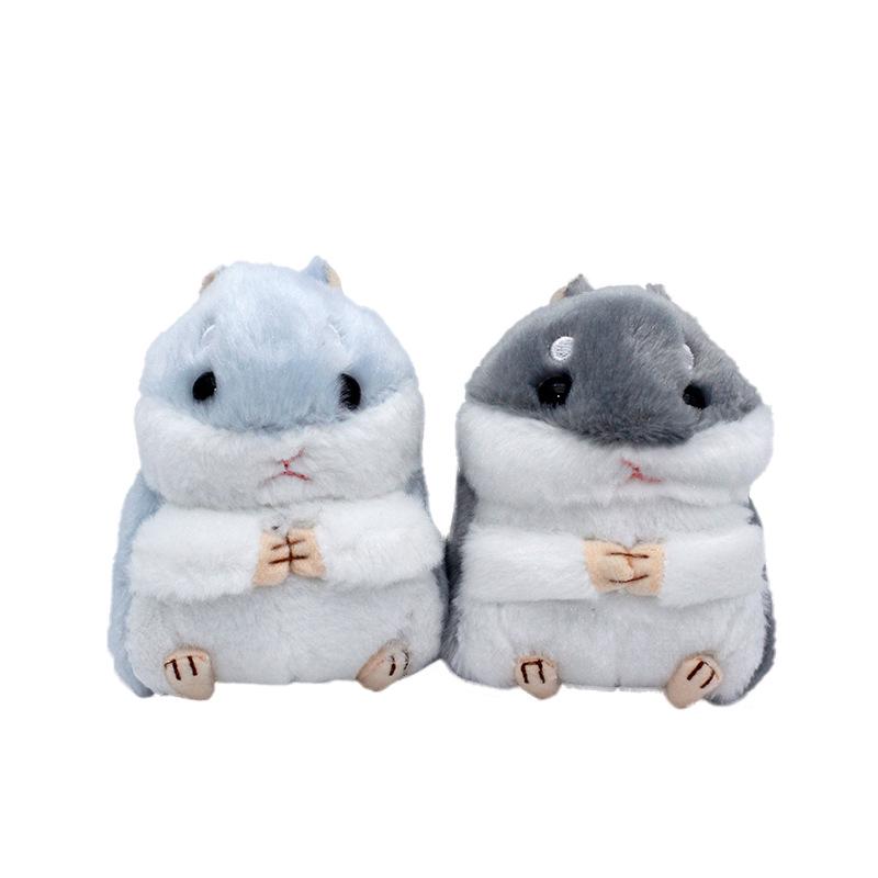 Adorable Hamster Plush Keychain Backpack Accessory - Perfect Gift for Girls