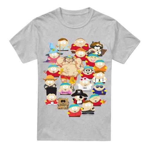 South Park Mens Many Faces Of Cartman T-Shirt