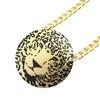 Les Trésors De Lily [L6059] - Golden 'Panthère' Designer Necklace