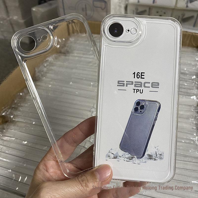 

Прозрачный мягкий чехол против падения для iPhone 16/16 Pro Max, совместим с iPhone 13/15