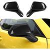 Carbon Fiber Rearview Mirror Cover Trim Decoration Exterior Accessories Compatible with Chevrolet Camaro 2016-2023