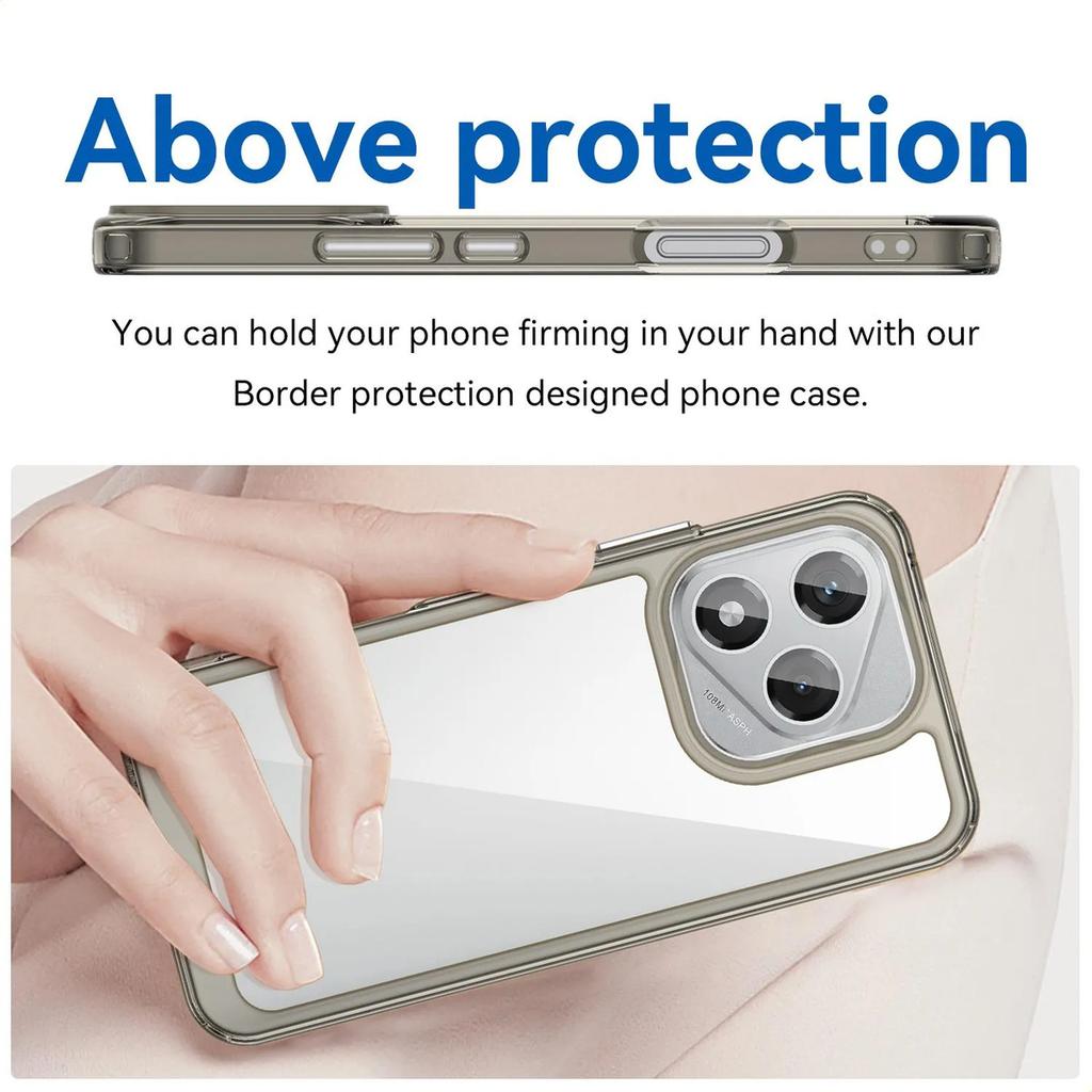 Phone Case For Honor 400 Lite , Clear Transparent Phone Case Cover For Honor 400 Lite