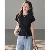TERRE BLEUE Women's Breathable Loose Fit Short Sleeve T-Shirt