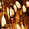 Vintage Light String Lights 10ft 20 LED Decorative Kerosene String Lights For Indoor Outdoor Patio Garden Home Holiday Camping Decoration