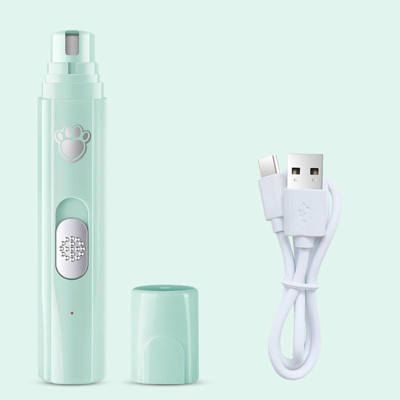 

2022 Pet Nail Grinder with LED Rechargeable Electric Trimmer for Cats and Dogs