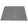 Food Grade NonStick Grid Sheet Multifunctional Barbecue Grid Mat for Barbecue Outdoor(Black 33x40cm )