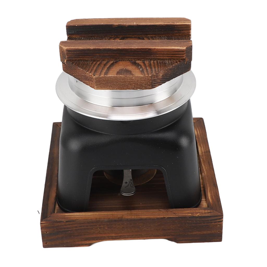 Japanischer Kochtopf mit Spiritusbrenner Hot Pot Aluminiumlegierung Tragbar Vielseitig Campingtopf für