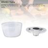 Large Capacity Salad Spinner Transparent Black Salad Washer  Vegetables and Fruits