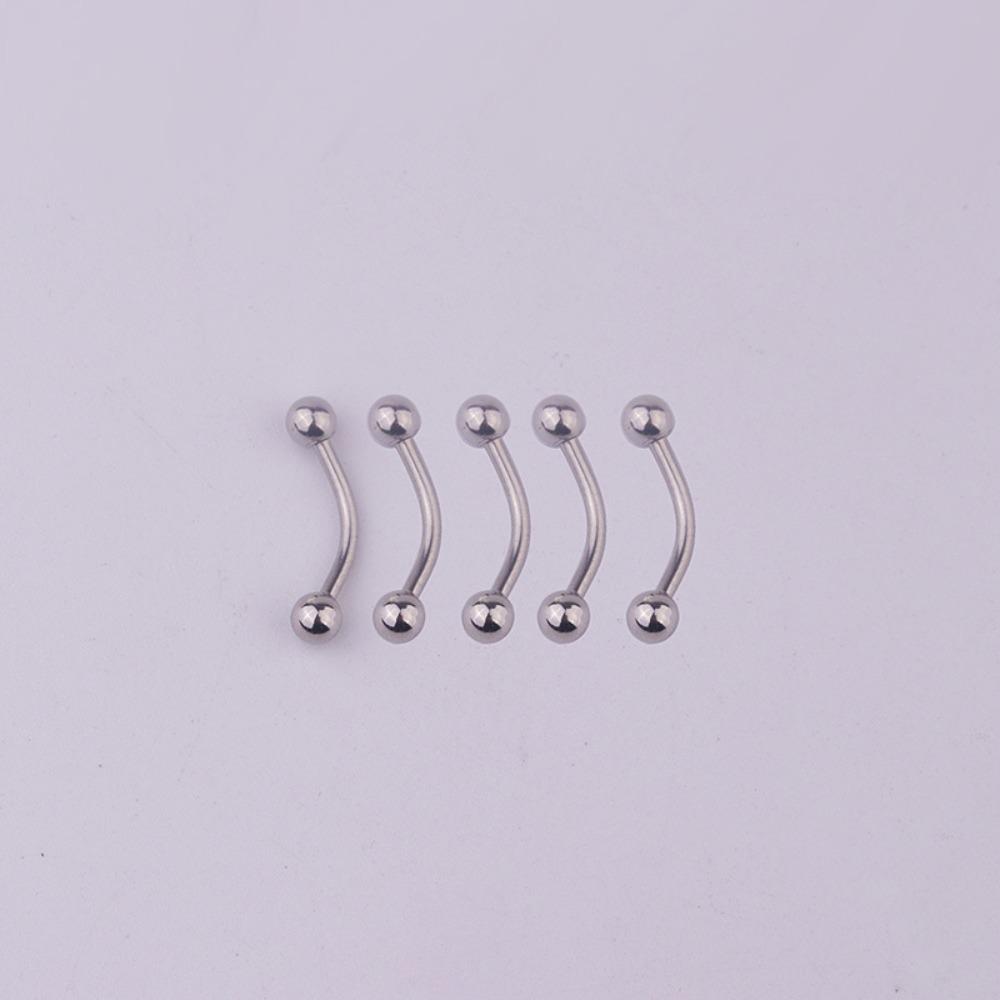 Faux Lip Ring Fake Labret Piercing Non-piercing Eyebrow nail Lip Clip Cuff Zirconia Lip Clip