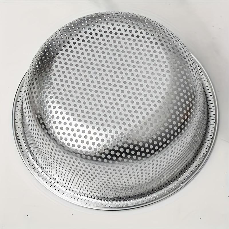 1pc Stainless Steel Kitchen Sink Strainer Basket, Detachable Goose Head Design, No Food Contact