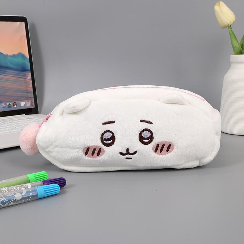 Astuccio Peluche Chiikawa Usagi con Design Stile Coreano per Studenti e Ufficio