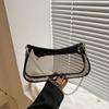 Fashion transparent handbag summer new chain trend shoulder bag casual niche underarm bag women