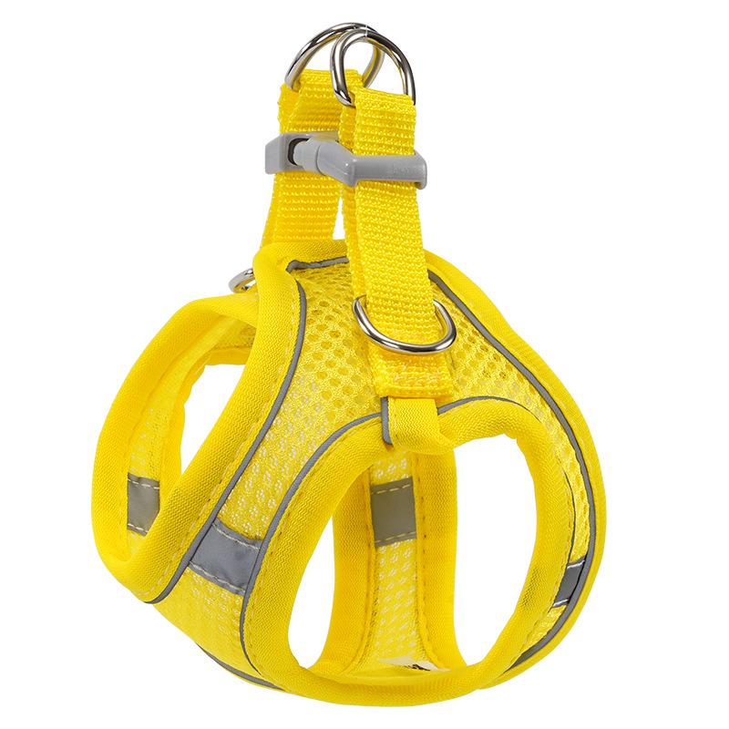 Reflective Vest-Style Pet Harness with Leash - Breathable for Cats & Dogs