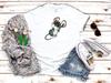 26 Niedliche Ratte Maus Weiß Damen 3/4 Kurzarm T-Shirt K788 Unisex T-Shirt