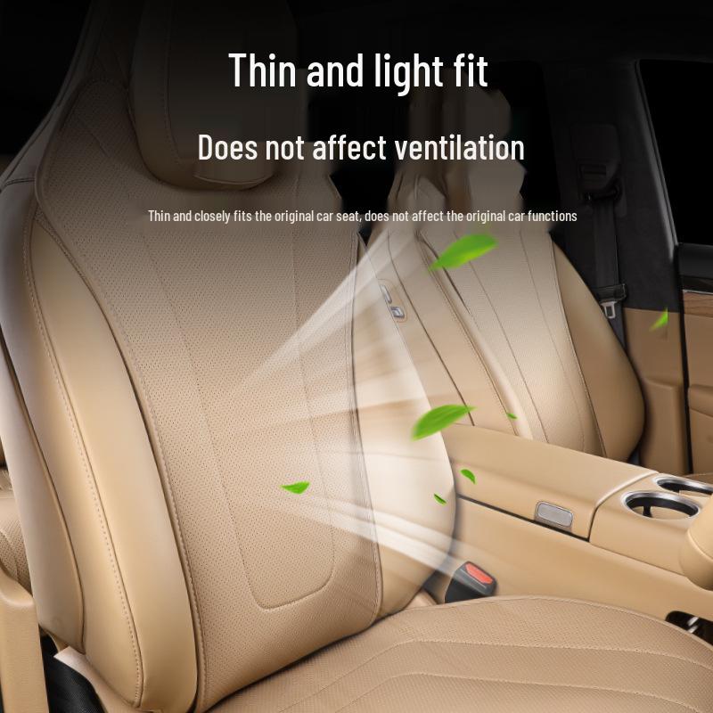 Zhiji R7 Universal Car Seat Cushion: Breathable, Ventilated, All-Season Cover.