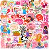 50 PCS Mother's Day Stickers - 'I LOVE YOU MOM' Decals for Baking, Gifts, DIY Crafts