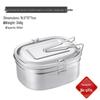 Hongda Kaisheng 05 Series Stainless Steel Bento Box