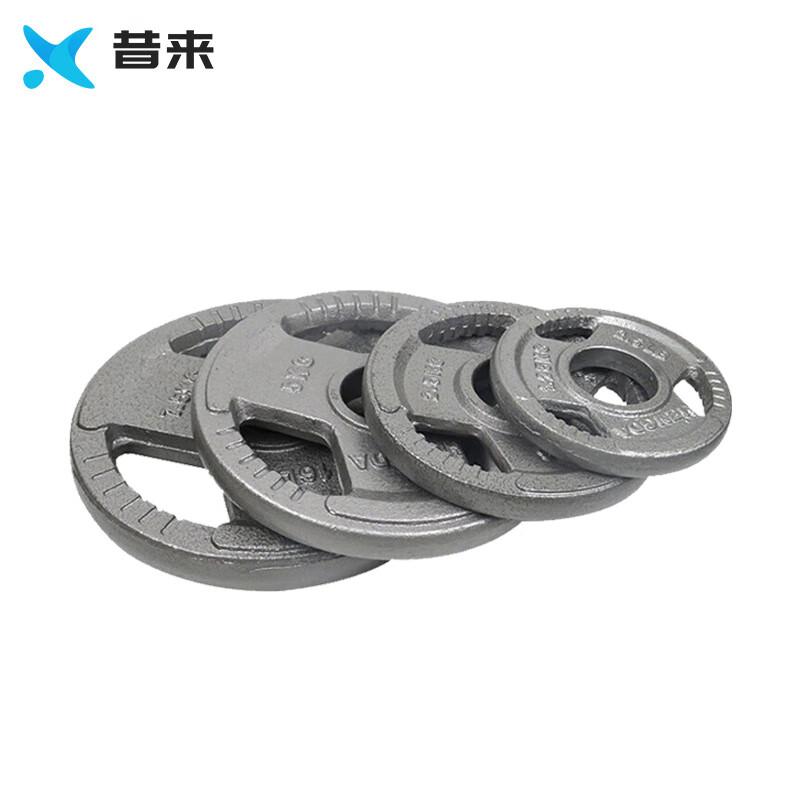 Xilai Three-Hole Painted Cast Iron Barbell Weight Plate