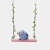 Wear-resistant Bird Swing With Cotton Rope Bird Cage Stand Stick Parrot Swing Toy  Cockatiels