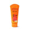 Lotus Herbals Safe Sun Gel Mat Vitamine C Crème Solaire Quotidienne SPF 50 PA+++ Sans Paraben Testé Dermatologiquement Anti-Pollution Convient aux Peaux Normales à