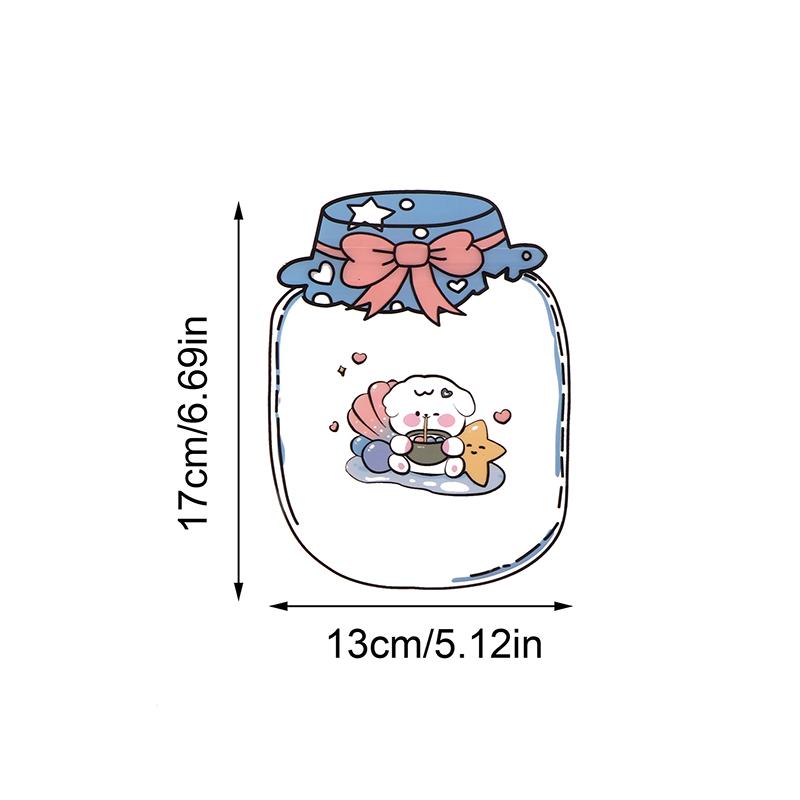 10Pcs Cute Bottles Shape Zipper Bags Candy Cookie Packaging Bags Food Gift Wrapping Supplies Birthday Party Decor