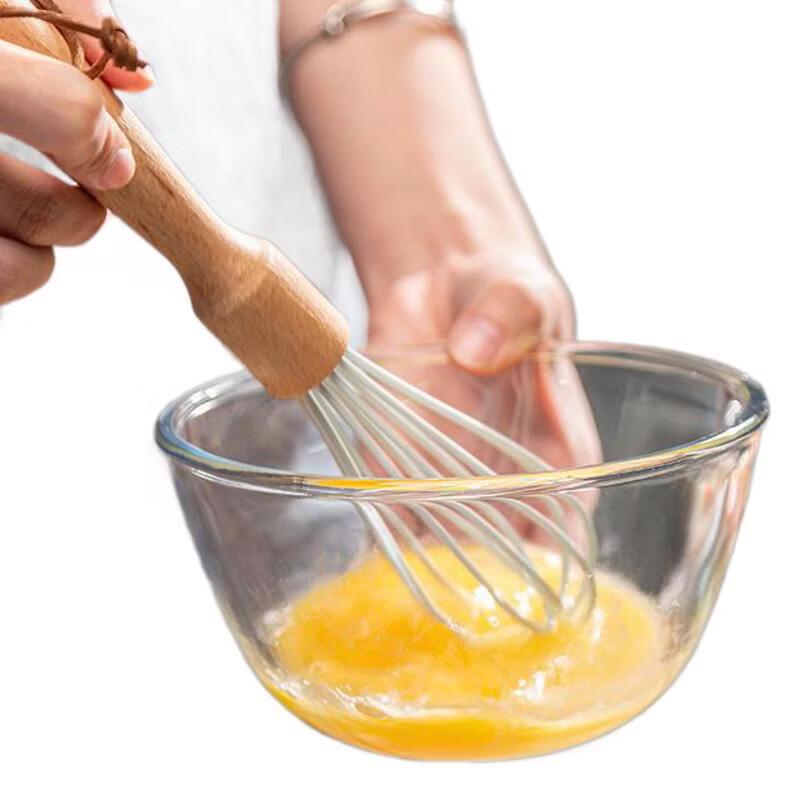 Bol para fideos de vidrio de borosilicato alto con tapa