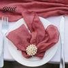 Decorative Table Napkins Rustic Cloth Napkin Solid Color Cotton 18 X Inch Washable Dinner Napkin for Home Wedding Bridal Shower Baby Decor