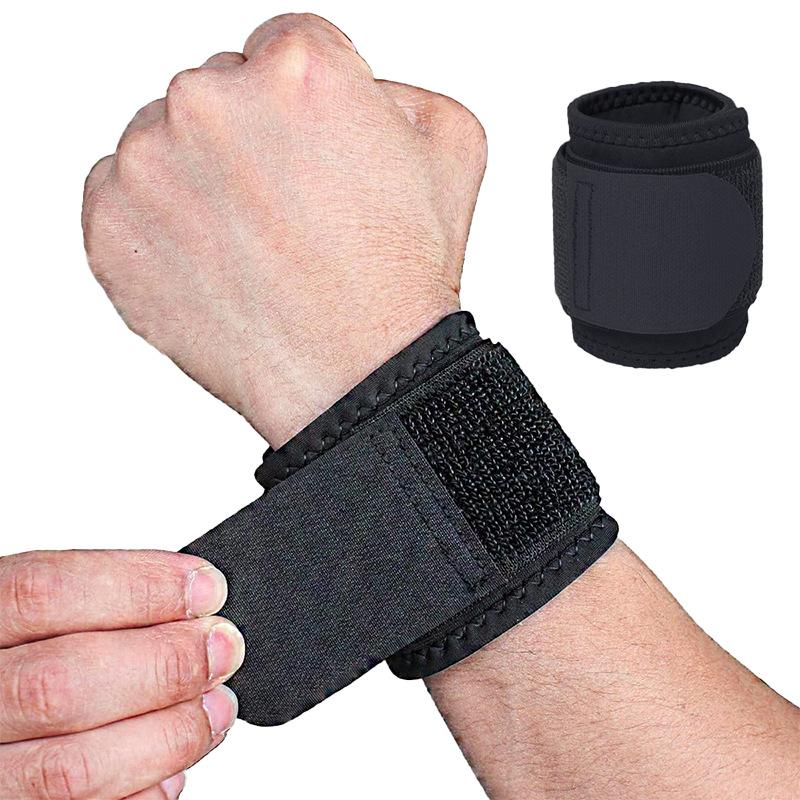 1Pcs Adjustable Exercise Strength Bandage Hand Wrist Straps Ideal For Men and Women Sports Wristbands Care Gym Wraps Brace Wrist-Band