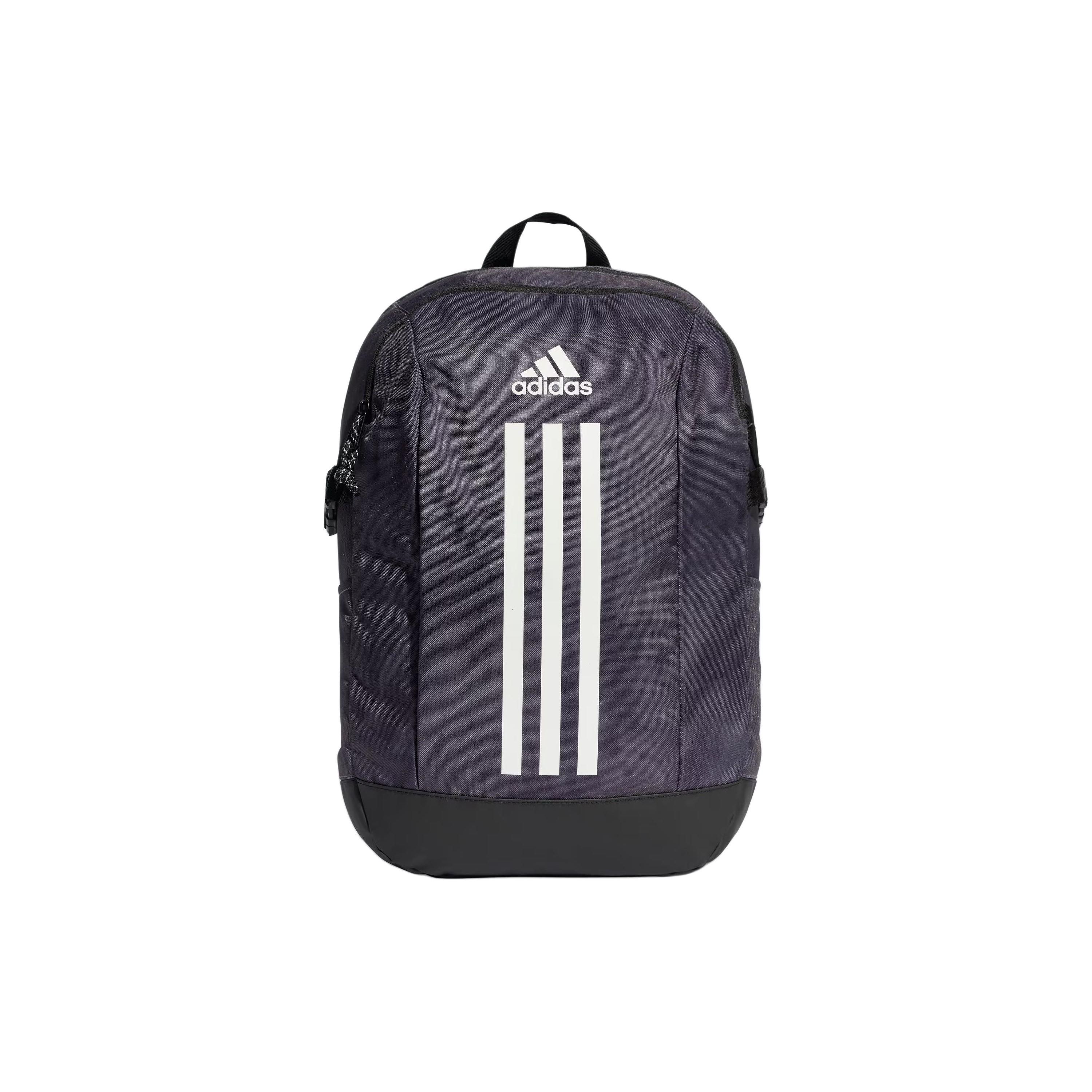 Adidas Power Graphics Casual Backpack Unisex Backpacks Navy-Blue Black IS3786 Navy Blue Black