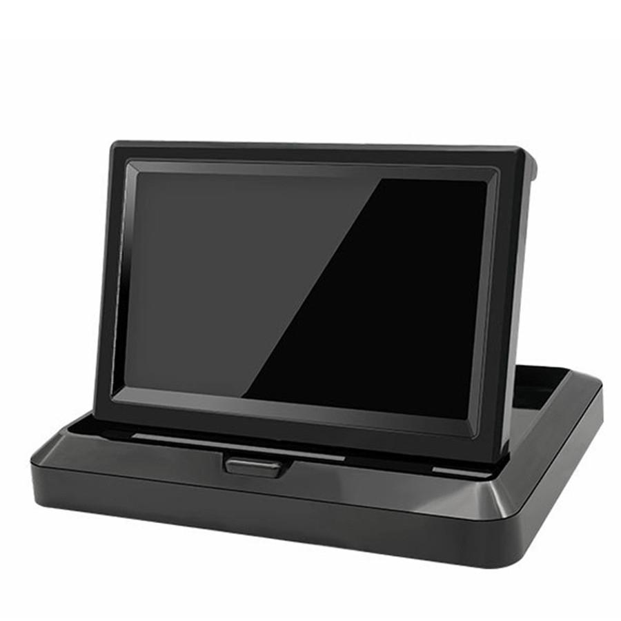 HD 800 X 480 5 Inch Foldable TFT LCD Monitor Car Reverse Rear View Car Monitor