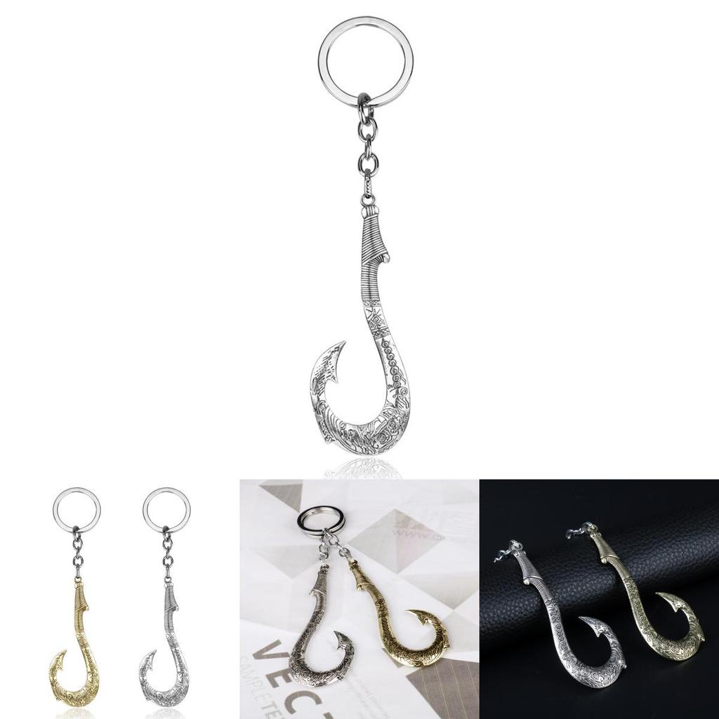 Moana Alloy Keychain Pendant With Vintage Style For Gift And Travel Souvenirs