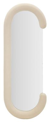 Wall Mirror Chantal Cream Velvet Cm 60X7X160