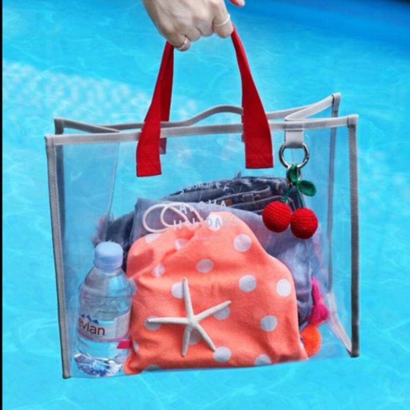 

Waterproof PVC Beach & Travel Tote Bag