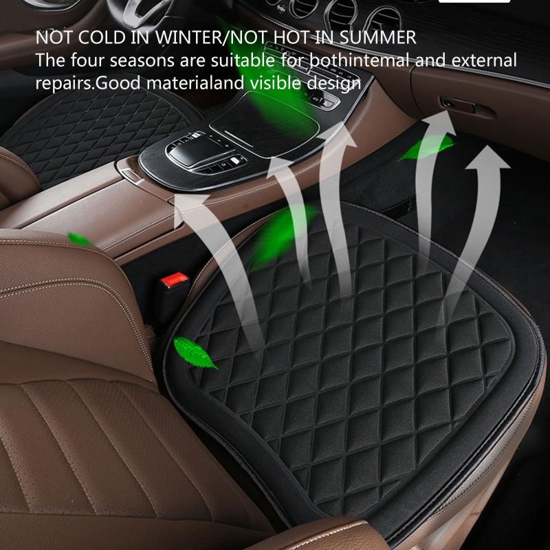 Car for Seat Cushion Driver for Seat Cushion With Comfort Memory Foam Non-Slip Rubber Vehicles Office Chair Home Pad for