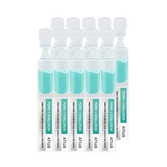 

Anua PDRN Hyaluronic Acid Capsule 100 Serum Hydrating Repair Ampoule Korean Skincare 1ml x10