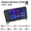 Android Car-Play Car Radio For Nissan Serena 4 C26 2010 - 2016 Multimedia Player Head Unit Stereo GPS Navigation BT WIFI,2+64GB