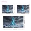 2D Artistic Magical Citadel Tapestry for Content Creation & Home Decor