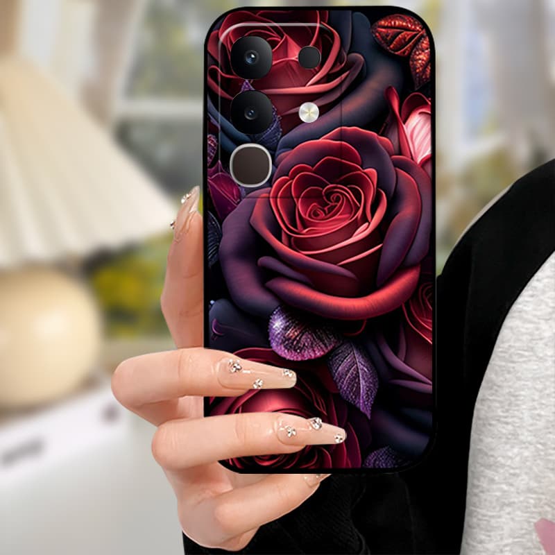 Phone Case For Vivo Y29 4G Cases Soft Silicone Cover For VIVO T4X 5G Fashion Case 2025 Shockproof Cover Full Protector Shells