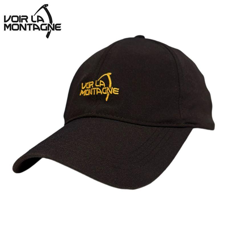 

Voir La Montagne Outdoor Sports Cap Sun Hat Baseball Cap Breathable Water Repellent The black of the night One size