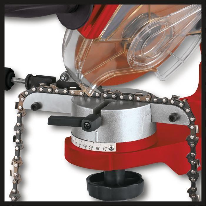 Einhell affûteuse de chaîne de tronçonneuse gc-cs 235 e (235 w, epaisseur de la meule 3,2 mm) livrée avec 1 meule abrasive