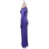 Chic European & American Off-Shoulder Pleated Long-Sleeve Maxi Dress